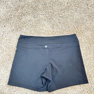 Lululemon Black Athletic Shorts Size 10